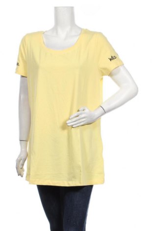 Дамска блуза Sheego, Размер XL, Цвят Жълт, 95% памук, 5% еластан, Цена 20,65 лв.