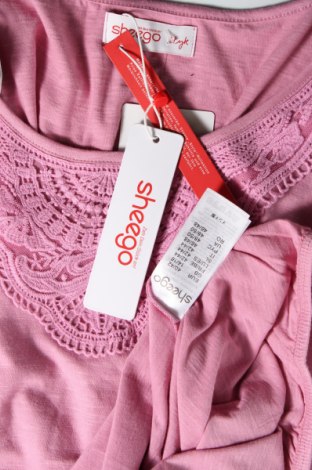 Дамска блуза Sheego, Размер M, Цвят Розов, Цена 59,00 лв.