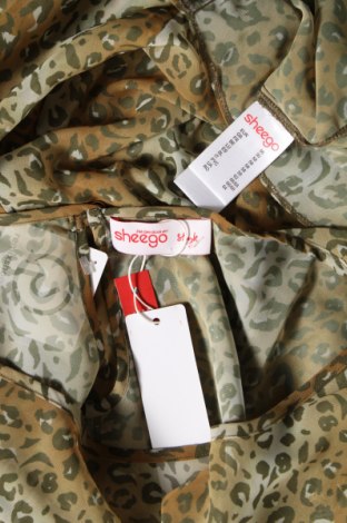 Дамска блуза Sheego, Размер 5XL, Цвят Многоцветен, Цена 24,15 лв.