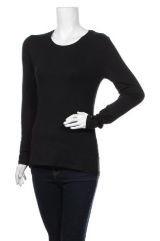 Дамска блуза Zero, Размер M, Цвят Черен, 95% памук, 5% еластан, Цена 15,80 лв.
