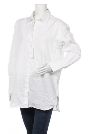 Дамска риза Filippa K, Размер M, Цвят Бял, 75% памук, 25% лен, Цена 74,70 лв.