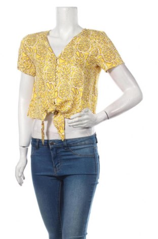 Γυναικείο πουκάμισο ONLY, Μέγεθος XS, Χρώμα Κίτρινο, Βισκόζη, Τιμή 9,12 €