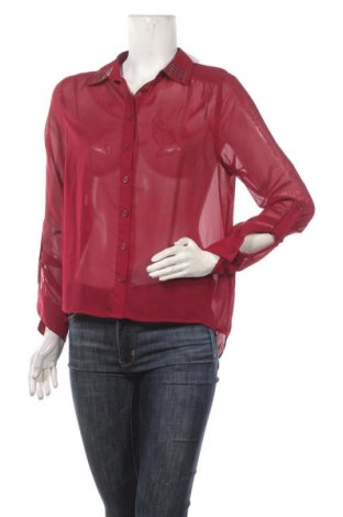Дамска риза Outfiters, Размер M, Цвят Червен, Полиестер, Цена 5,46 лв.