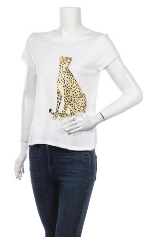 Γυναικείο t-shirt Etam, Μέγεθος M, Χρώμα Λευκό, 50% βαμβάκι, 50% μοντάλ, Τιμή 11,21 €