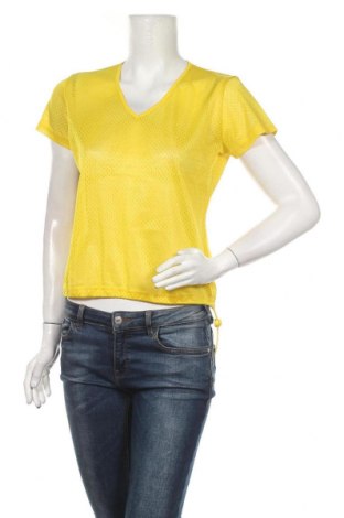 Damen T-Shirt Kaffe, Größe L, Farbe Gelb, Polyester, Preis 13,22 €
