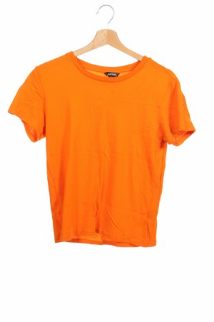 Damen T-Shirt Monki, Größe XS, Farbe Orange, 52% Baumwolle, 48% Modal, Preis 10,72 €