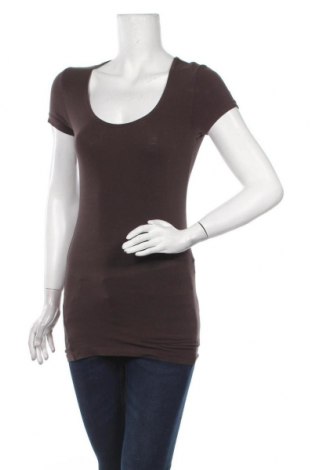 Damen T-Shirt ONLY, Größe S, Farbe Braun, 95% Baumwolle, 5% Elastan, Preis 10,72 €