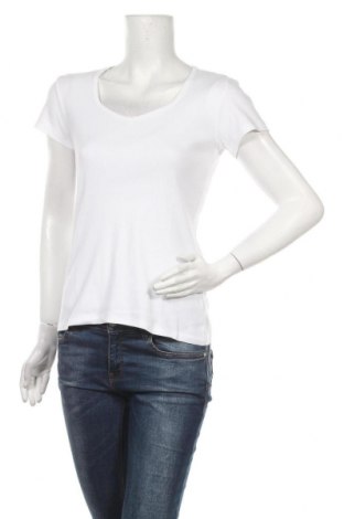 Damen T-Shirt Vero Moda, Größe M, Farbe Weiß, Baumwolle, Preis 10,72 €
