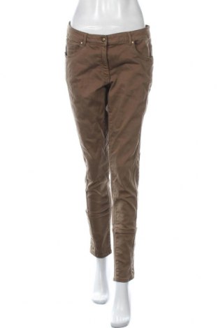 Damskie jeansy H&M, Rozmiar XL, Kolor Zielony, 98% bawełna, 2% elastyna, Cena 55,98 zł