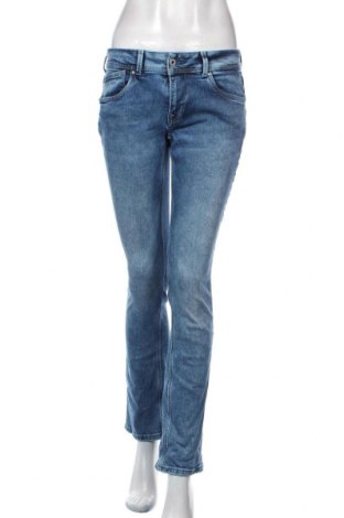 Dámské džíny  Pepe Jeans, Velikost L, Barva Modrá, 98% bavlna, 2% elastan, Cena  1 837,00 Kč