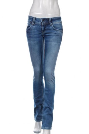 Дамски дънки Pepe Jeans, Размер S, Цвят Син, 98% памук, 2% еластан, Цена 141,75 лв.