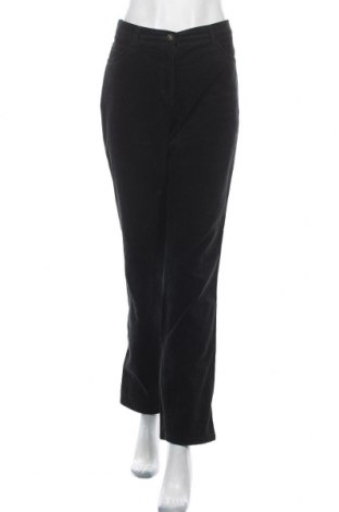Pantaloni de velvet de femei Brax, Mărime L, Culoare Negru, 98% bumbac, 2% elastan, Preț 40,79 Lei
