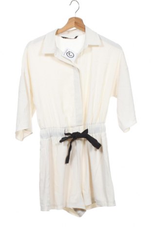 Damen Overall Zara, Größe XS, Farbe Ecru, Preis 18,37 €