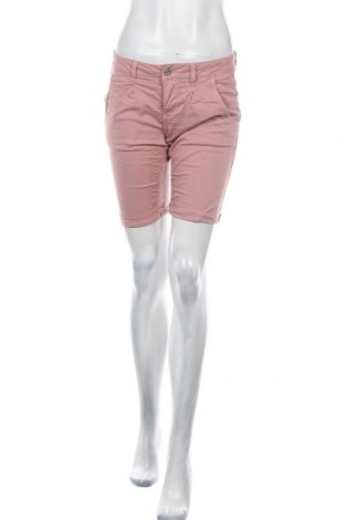 Дамски къс панталон Gang, Размер M, Цвят Розов, 96% памук, 4% еластан, Цена 21,84 лв.