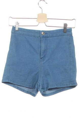 Дамски къс панталон Jennyfer, Размер XS, Цвят Син, 78% памук, 21% полиестер, 1% еластан, Цена 20,58 лв.