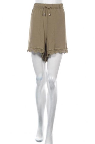 Γυναικείο κοντό παντελόνι Junarose, Μέγεθος XL, Χρώμα Πράσινο, 95% πολυεστέρας, 5% ελαστάνη, Τιμή 10,18 €