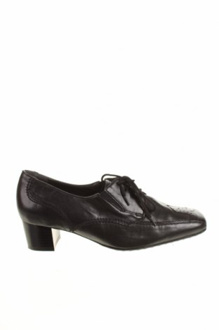 Дамски обувки Ara, Размер 38, Цвят Черен, Естествена кожа, Цена 19,60 лв.