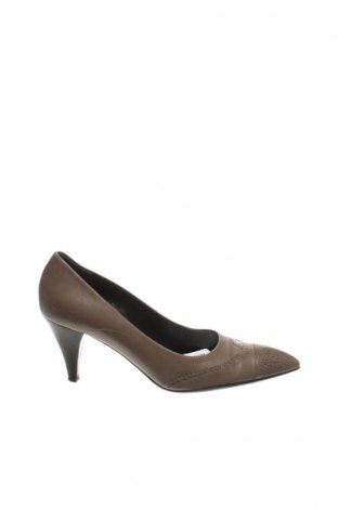 Дамски обувки Jil Sander, Размер 39, Цвят Бежов, Естествена кожа, Цена 102,96 лв.