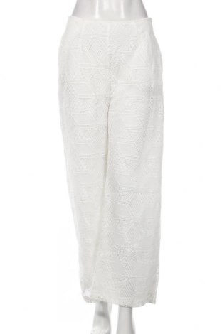 Дамски панталон SUNCOO, Размер M, Цвят Бял, Полиестер, Цена 62,37 лв.