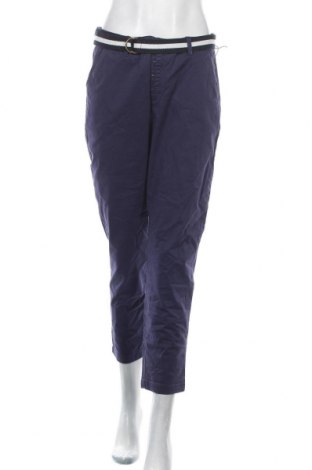 Pantaloni de femei Tom Tailor, Mărime M, Culoare Albastru, 98% bumbac, 2% elastan, Preț 142,11 Lei