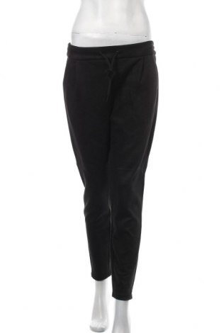 Дамски панталон Vero Moda, Размер L, Цвят Черен, 95% полиестер, 5% еластан, Цена 48,30 лв.