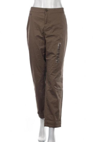 Дамски панталон Yessica, Размер XXL, Цвят Кафяв, 98% памук, 2% еластан, Цена 36,75 лв.