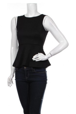 Tricou de damă H&M, Mărime XS, Culoare Negru, 98% poliester, 2% elastan, Preț 31,33 Lei