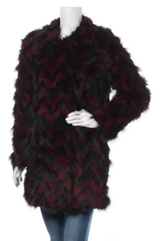 Дамско кожено палто Antik Batik, Размер M, Цвят Червен, Естествен косъм, Цена 1 617,85 лв.