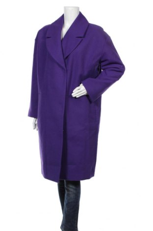 Дамско палто Sheego, Размер XL, Цвят Лилав, 88% полиестер, 10% вискоза, 2% еластан, Цена 136,95 лв.