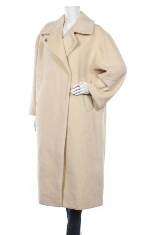 Дамско палто Topshop, Размер L, Цвят Бежов, Полиестер, Цена 137,40 лв.