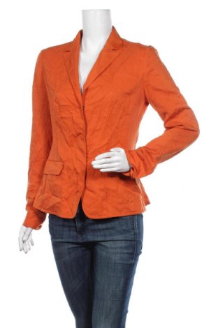 Дамско сако Elie Tahari, Размер M, Цвят Оранжев, Тенсел, Цена 7,50 лв.