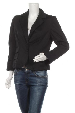 Дамско сако Trussardi, Размер M, Цвят Черен, 97% памук, 3% еластан, Цена 15,60 лв.