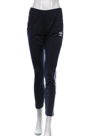 Damen Sporthose Adidas Originals, Größe S, Farbe Blau, Polyester, Preis 23,66 €