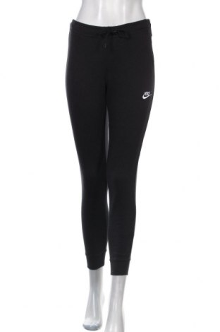 Damen Sporthose Nike, Größe S, Farbe Schwarz, 80% Baumwolle, 20% Polyester, Preis 40,82 €