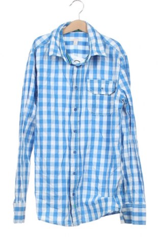 Детска риза Esprit, Размер 13-14y/ 164-168 см, Цвят Син, 100% памук, Цена 17,64 лв.