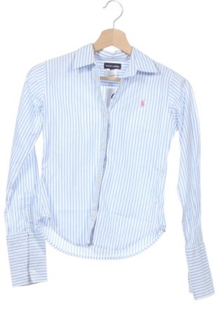 Kinderhemd Ralph Lauren, Größe 12-13y/ 158-164 cm, Farbe Blau, 97% Baumwolle, 3% Elastan, Preis 33,82 €