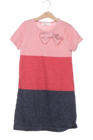 Dětské šaty  H&M, Velikost 6-7y/ 122-128 cm, Barva Vícebarevné, 80% bavlna, 13% polyester, 7% kovové nitě, Cena  201,00 Kč