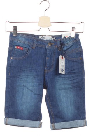 Детски къс панталон Lee Cooper, Размер 9-10y/ 140-146 см, Цвят Син, 98% памук, 2% еластан, Цена 20,15 лв.
