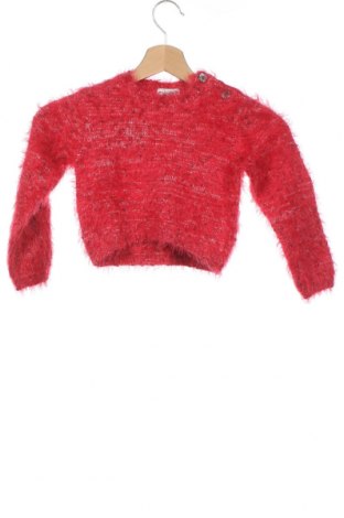 Dziecięcy sweter Chipie, Rozmiar 2-3y/ 98-104 cm, Kolor Czerwony, 87% poliamid, 8% poliester, 5% metalowe nici, Cena 257,88 zł
