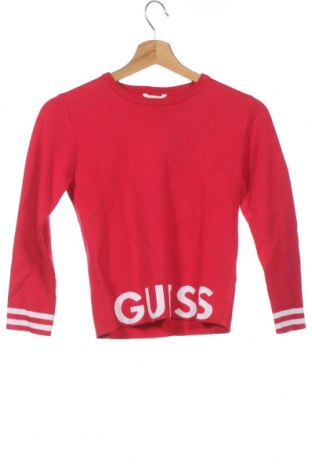 Детски пуловер Guess, Размер 13-14y/ 164-168 см, Цвят Червен, 60% вискоза, 40% памук, Цена 104,25 лв.