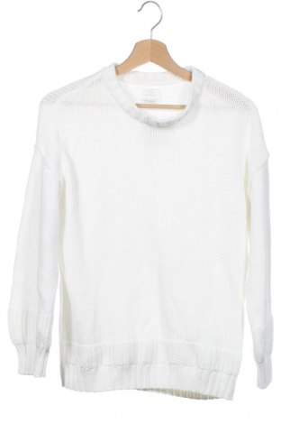 Kinderpullover Zara Knitwear, Größe 11-12y/ 152-158 cm, Farbe Weiß, Baumwolle, Preis 22,96 €