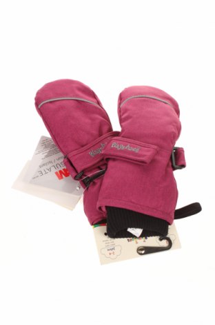 Kinder-Handschuhe für Wintersport Playshoes, Farbe Rosa, Polyester, Preis 21,47 €