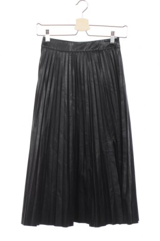 Δερμάτινη φούστα Bershka, Μέγεθος XS, Χρώμα Μαύρο, Δερματίνη, Τιμή 12,22 €