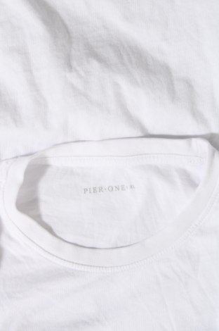 Мъжка блуза Pier One, Размер XL, Цвят Бял, Памук, Цена 39,00 лв.