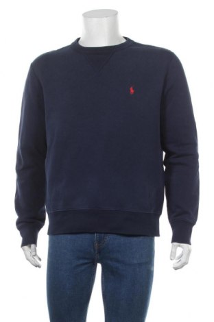 Herren Shirt Polo By Ralph Lauren, Größe L, Farbe Blau, 87% Baumwolle, 13% Polyester, Preis 74,48 €