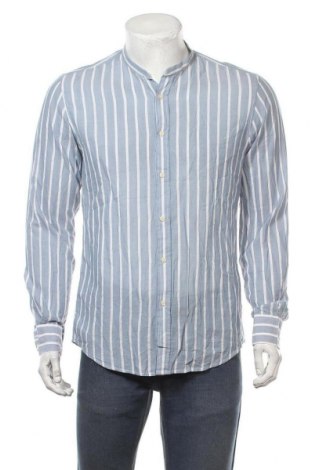 Мъжка риза Antony Morato, Размер M, Цвят Син, Памук, Цена 16,07 лв.