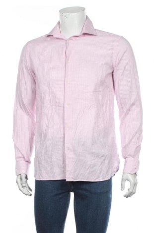 Мъжка риза Boggi, Размер M, Цвят Розов, Цена 26,88 лв.