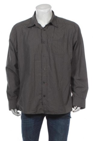 Herrenhemd For Friends, Größe XXL, Farbe Grau, 65% Polyester, 35% Baumwolle, Preis 9,04 €