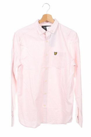 Мъжка риза Lyle & Scott, Размер S, Цвят Розов, Памук, Цена 34,27 лв.