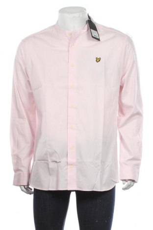 Мъжка риза Lyle & Scott, Размер XXL, Цвят Розов, 96% памук, 4% еластан, Цена 34,27 лв.